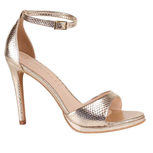 6468.19554-3 / MARYFER / LIZARD METAL OURO LIGHT / CAJA DE 12 PARES