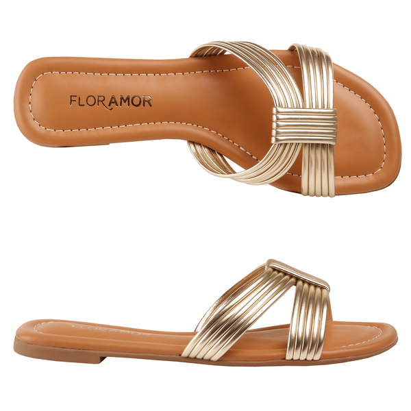 6692.19579-2 / MARYFER / LIZARD METAL OURO LIGHT / CAJA DE 12 PARES