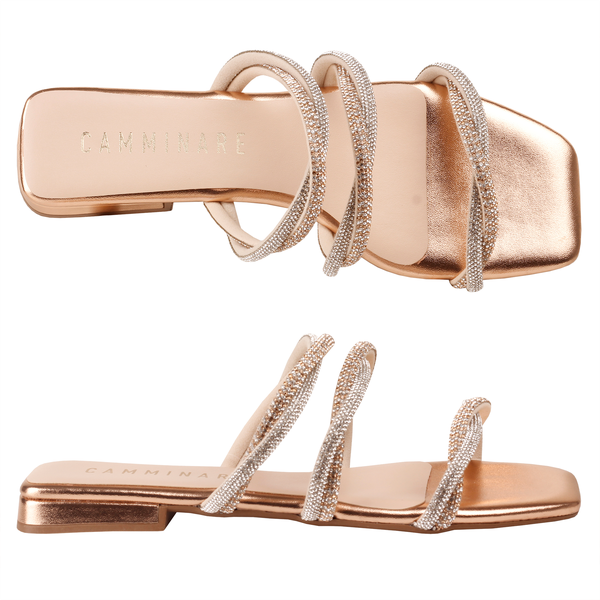 6691.19716-2 / MARYFER / STRASS CRISTAL/BEGE / CAJA DE 12 PARES