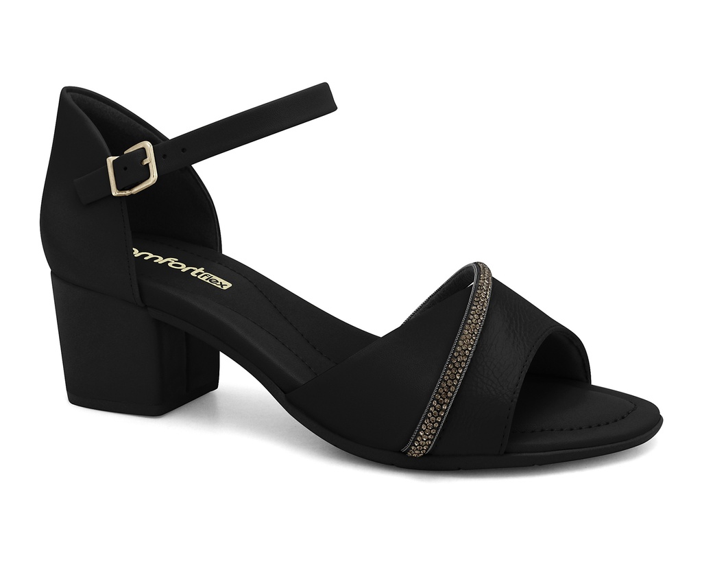 2557304-2 / COMFORT FLEX / VERNIZ GLAM PLUS
 / NAPA BLESS PLUS / TIRA MEIA CANA / NAPA BLESS PL / CAJA DE 9 PARES