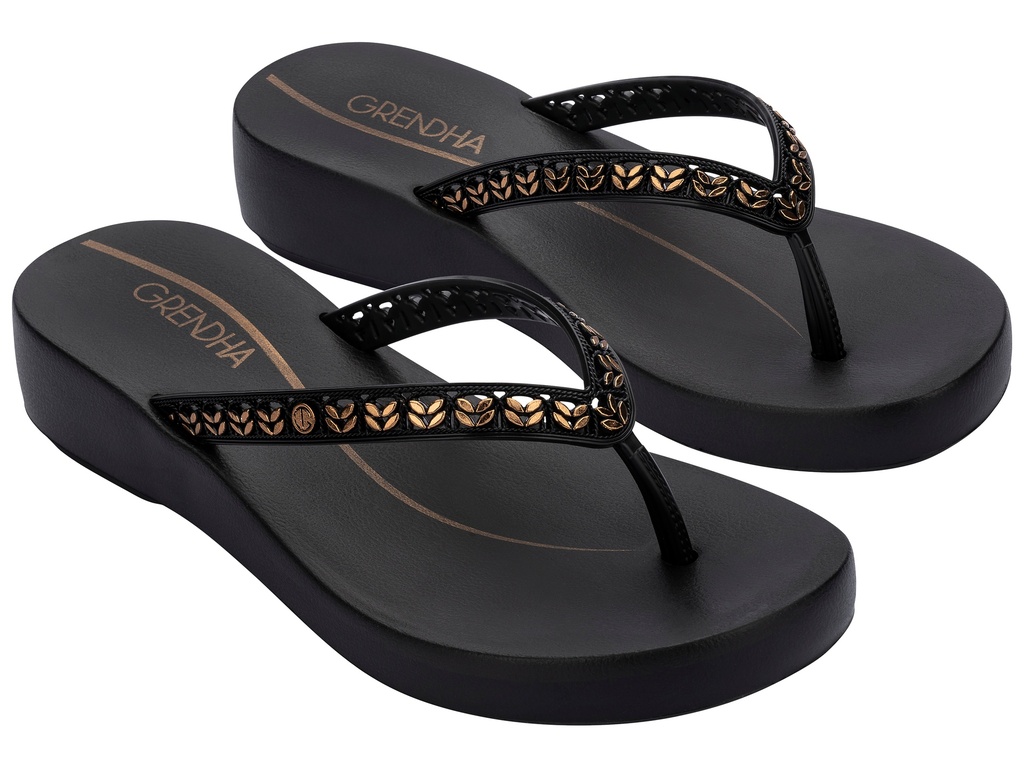 GRENDENE / NEGRO /  CAJA DE 12 PARES