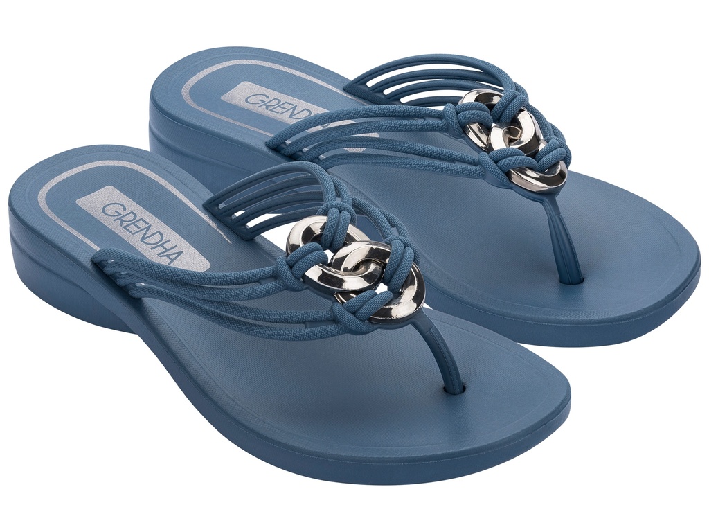 GRENDENE / AZUL LAGUNA /  CAJA DE 12 PARES