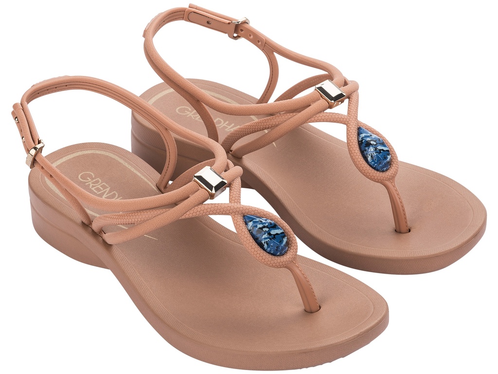 GRENDENE / MARRON /  CAJA DE 12 PARES