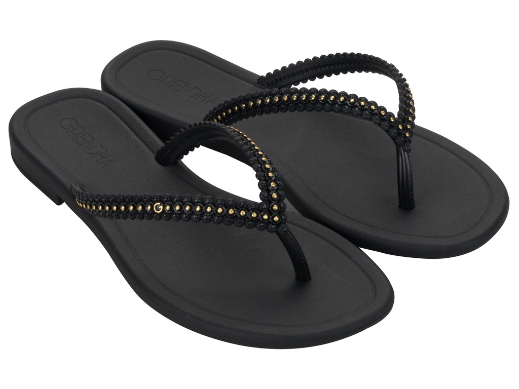 GRENDENE / NEGRO /  CAJA DE 12 PARES
