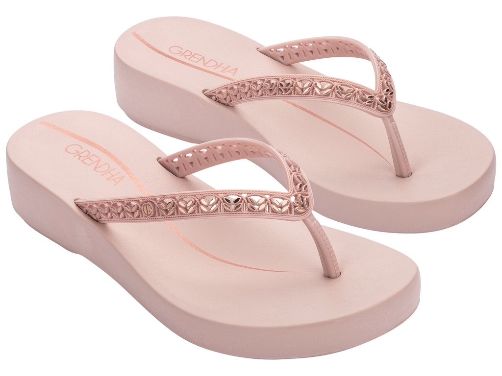 83837_BP182 / GRENDENE / NUDE CLARO / CAJA DE 6 PARES