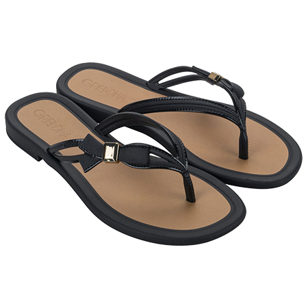 19201_BM595 / GRENDENE / NEGRO / CAJA DE 6 PARES