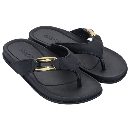 19202_BM608 / GRENDENE / NEGRO / CAJA DE 6 PARES