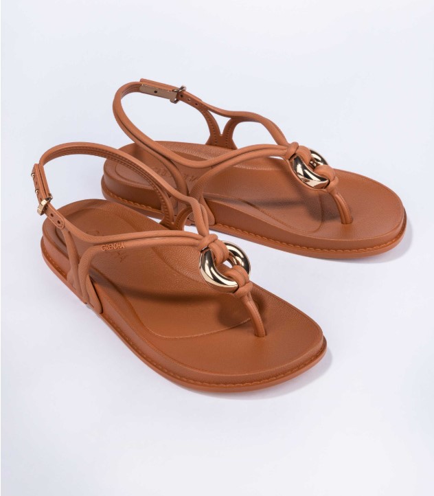 19233_BO843 / GRENDENE / MARRON CLARO / CAJA DE 6 PARES