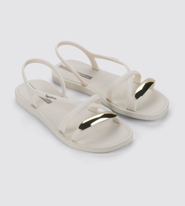 27350_BM682 / IPANEMA / BEIGE/BEIGE/ORO / CAJA DE 6 PARES