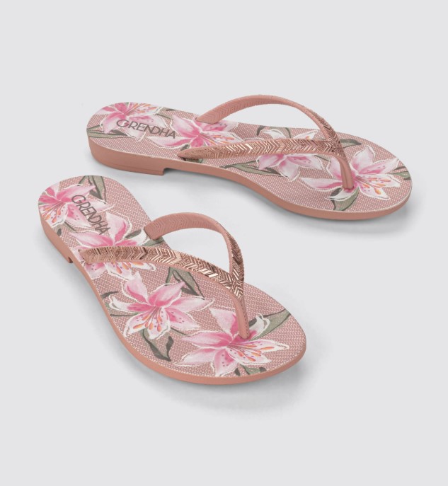 19086_BH075 / GRENDENE / NUDE LIRIO / CAJA DE 6 PARES