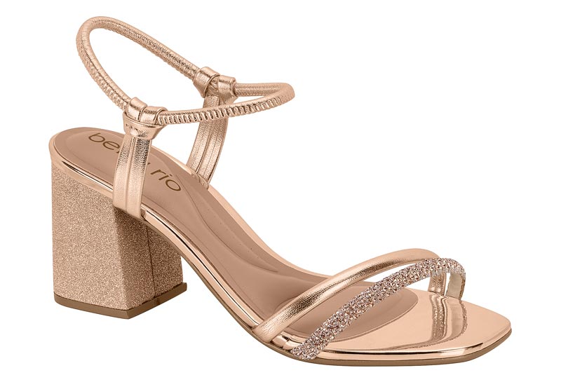 BEIRA RIO / ORO ROSADO-PLATA/ORO ROSADO / CAJA DE 12 PARES