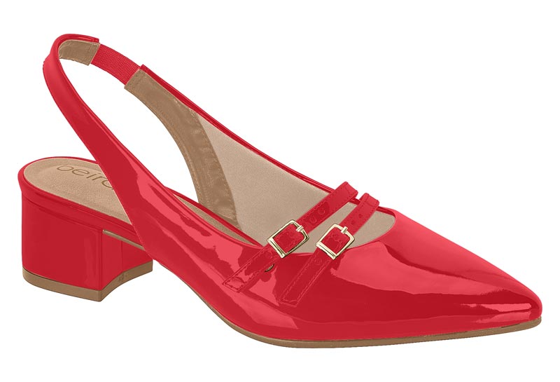 BEIRA RIO / ROJO 1025 / CAJA DE 12 PARES