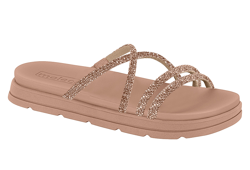 MOLECA / ORO ROSADO-PLATA/NUDE 658 / CAJA DE 12 PARES