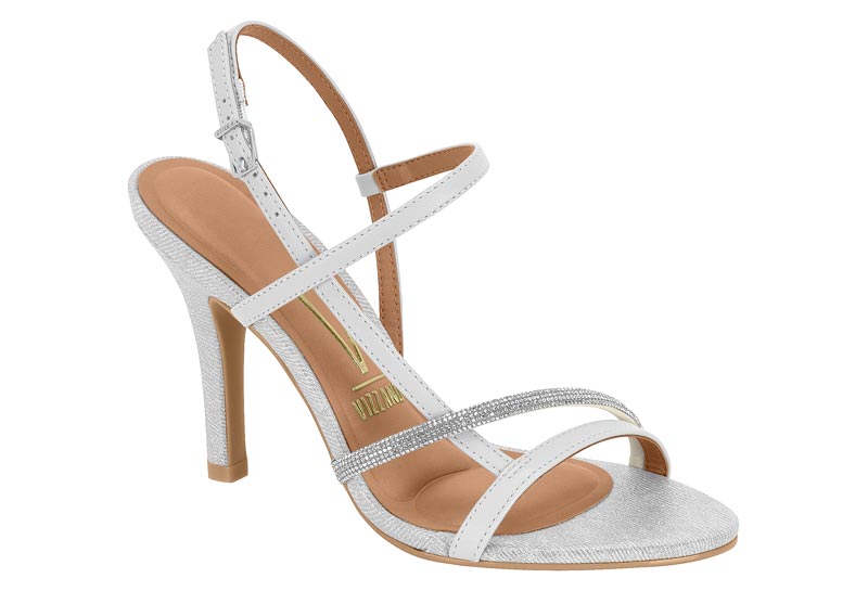 VIZZANO / BLANCO 99/BLANCO OFF 526-CRISTAL/PLATA / CAJA DE 8 PARES