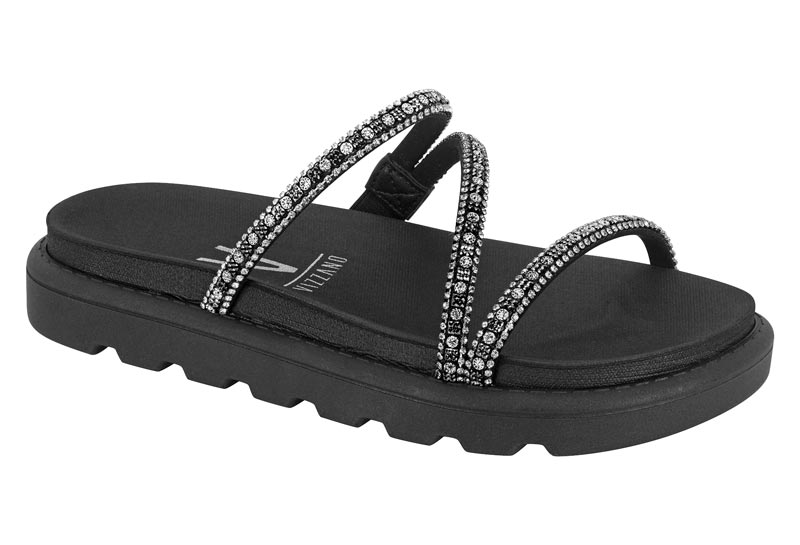 VIZZANO / PRETO 01-CRISTAL-BLACK DIAMOND / CAJA DE 12 PARES