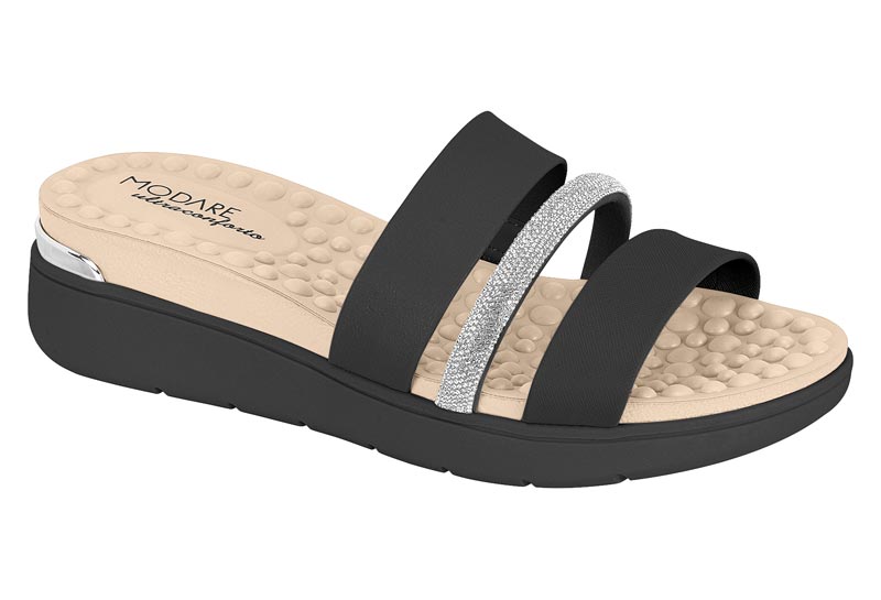 MODARE / NEGRO 01 - NEGRO - CRISTAL / CAJA DE 12 PARES