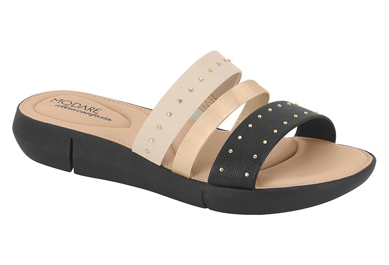 MODARE / NEGRO 01/CREMA 985/DORADO / CAJA DE 12 PARES