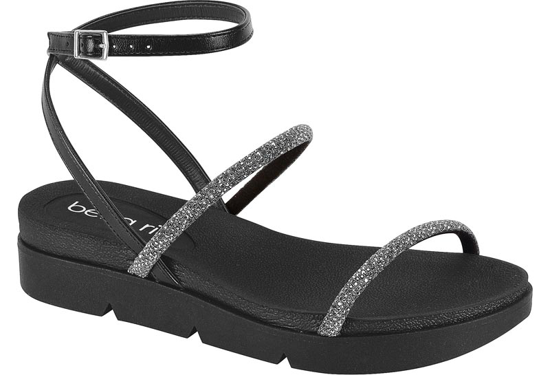 BEIRA RIO / DIAMANTE NEGRO-DIAMANTE NEGRO/NEGRO 01 / CAJA DE 12 PARES