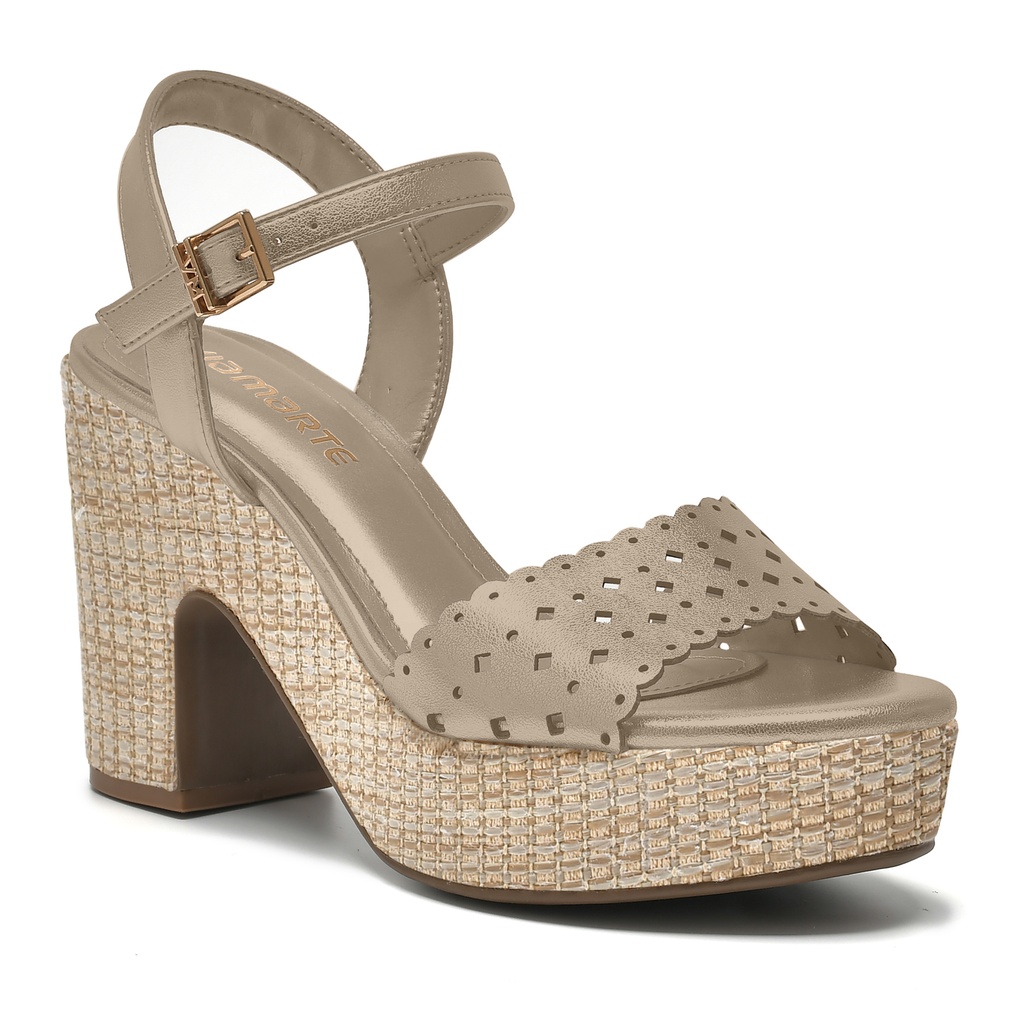 275-002-01 / VIA MARTE / LIGHT TAUPE/GRANOLA / CAJA DE 12 PARES