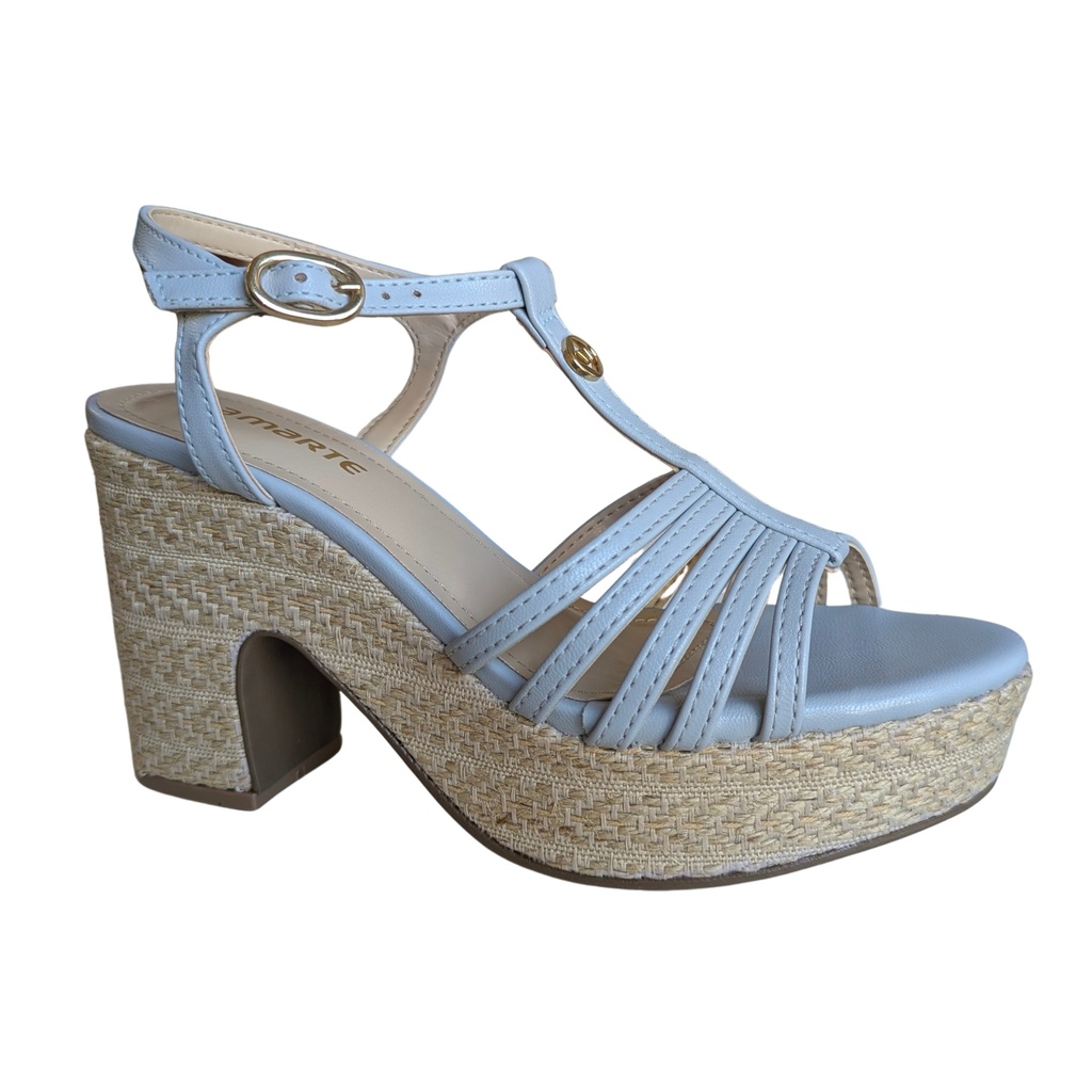 275-004-01 / VIA MARTE / CALM BLUE/PALHA / CAJA DE 12 PARES