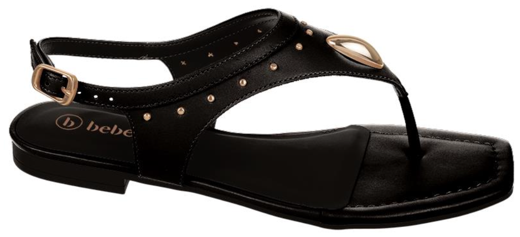 T1071-221-2 / BEBECE / NAPA EGEU PRETO / CAJA DE 6 PARES