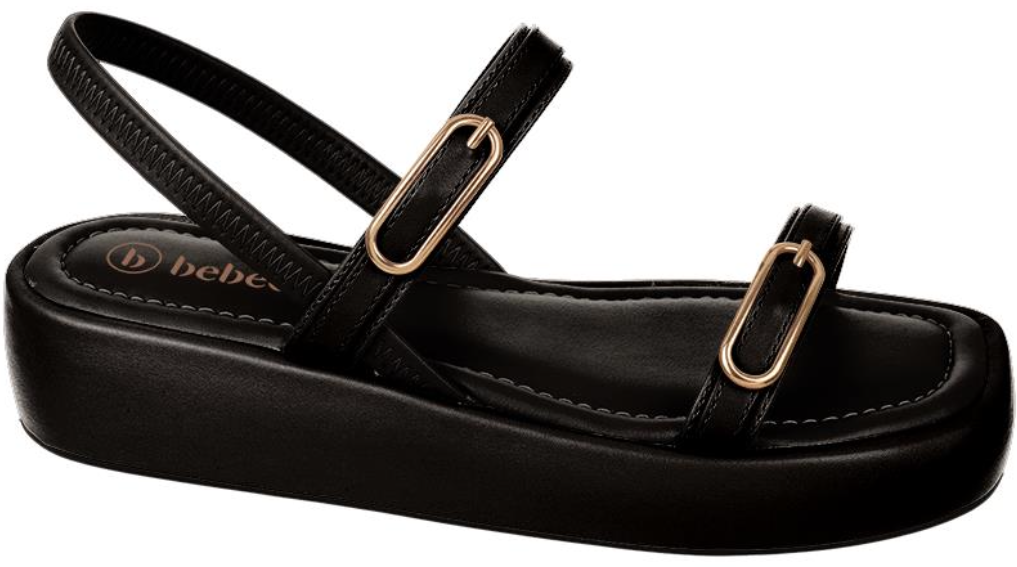 T2211-184-2 / BEBECE / NAPA EGEU PRETO / CAJA DE 6 PARES