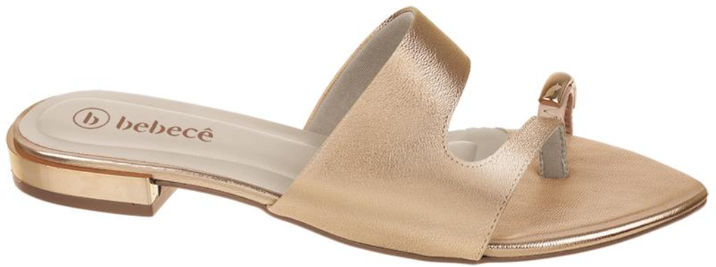 T2510-061-4 / BEBECE / NAPA METAL LUMINA DOURADO / CAJA DE 6 PARES