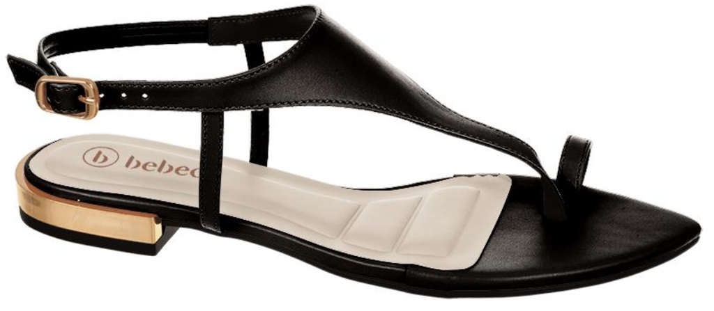 T2510-062-2 / BEBECE / NAPA EGEU PRETO / CAJA DE 6 PARES