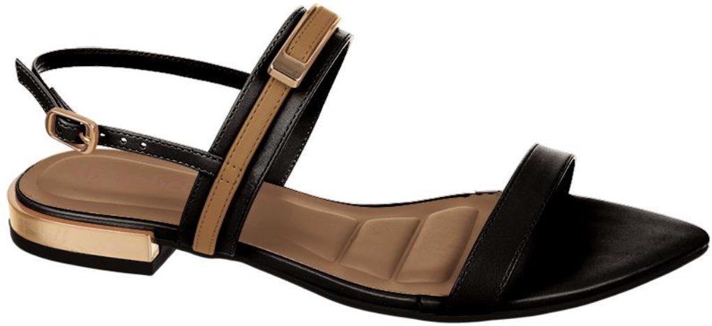 T2510-063-3 / BEBECE / NAPA EGEU PRETO / CAJA DE 6 PARES