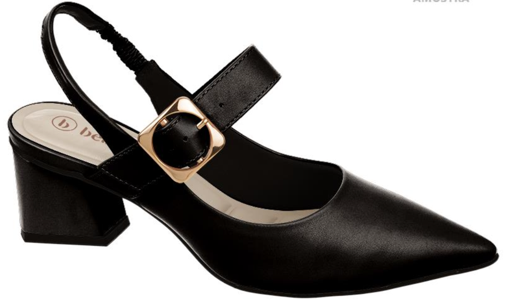 T3838-555-1 / BEBECE / NAPA EGEU PRETO / CAJA DE 6 PARES