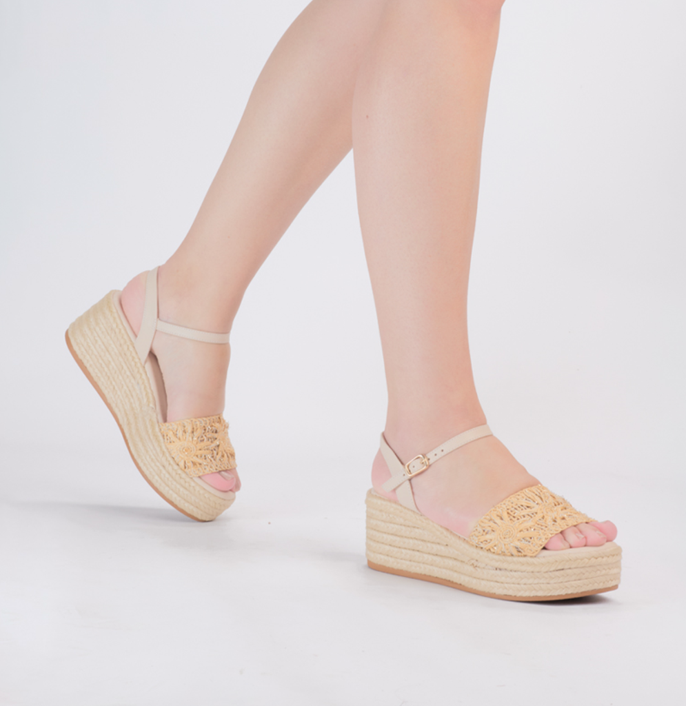 T4058-442-1 / BEBECE / _ NATURAL C/OURO / CAJA DE 6 PARES