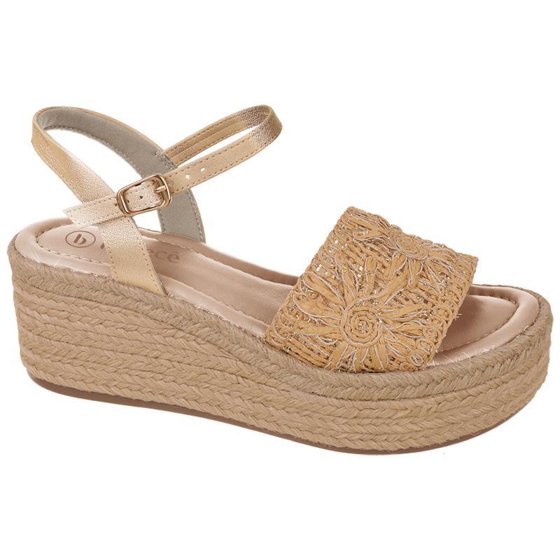 T4058-442-4 / BEBECE / _ NATURAL C/OURO / CAJA DE 6 PARES