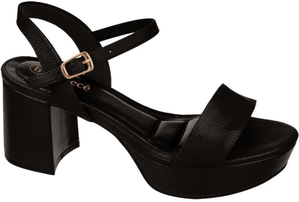 T5031-358-2 / BEBECE / VERNIZ SMASH PRETO / CAJA DE 6 PARES