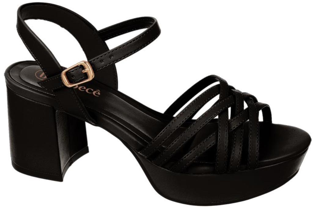 T5031-361-3 / BEBECE / NAPA SOHO PRETO / CAJA DE 6 PARES