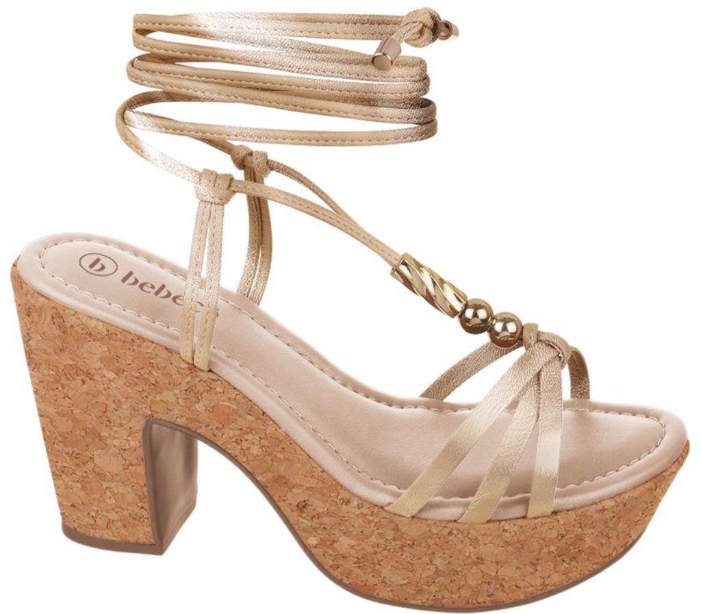 T5118-189-2 / BEBECE / NAPA METAL LUMINA DOURADO / CAJA DE 6 PARES