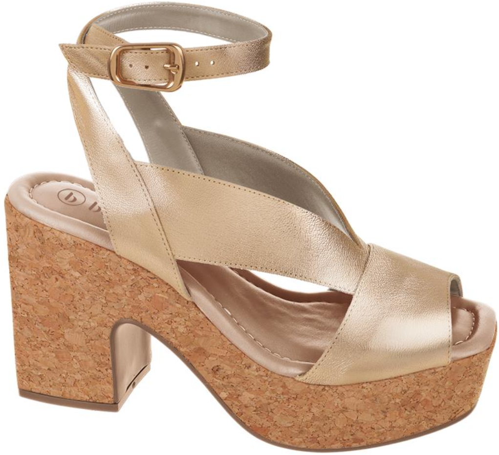 T5119-056-5 / BEBECE / NAPA METAL LUMINA DOURADO / CAJA DE 6 PARES