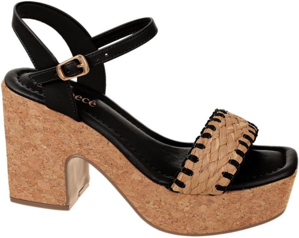 T5119-057-6 / BEBECE / NAPA SOHO PRETO / CAJA DE 6 PARES