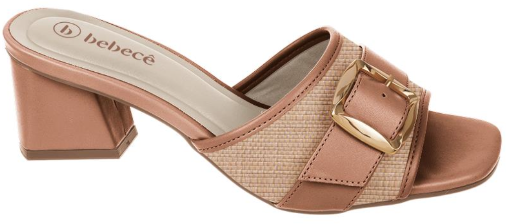 T5260-076-2 / BEBECE / TECIDO MINI PALHA C/CACH NATURAL / CAJA DE 6 PARES