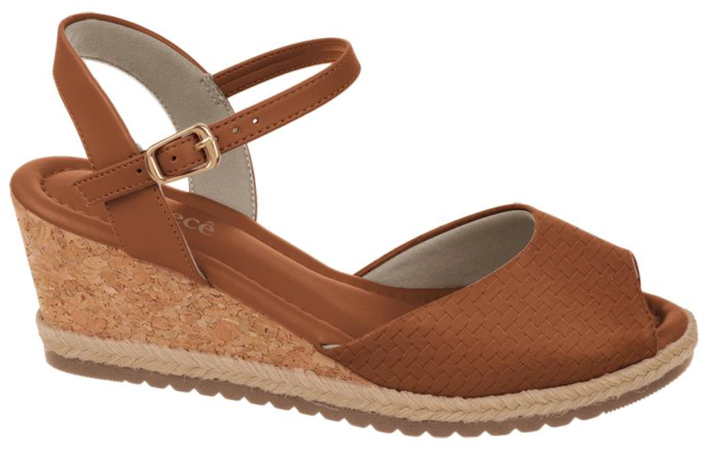 T5828-181-6 / BEBECE / NAPA TRESSE VERANO - PAD.LIST TELHA / CAJA DE 6 PARES