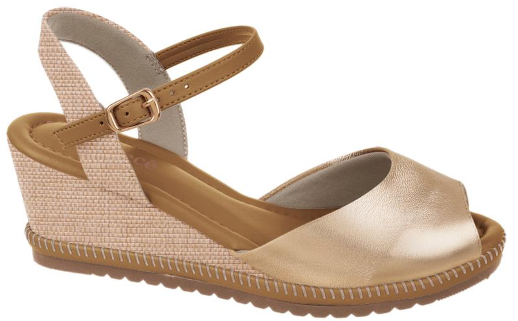 T5838-181-1 / BEBECE / NAPA METAL LUMINA DOURADO / CAJA DE 6 PARES