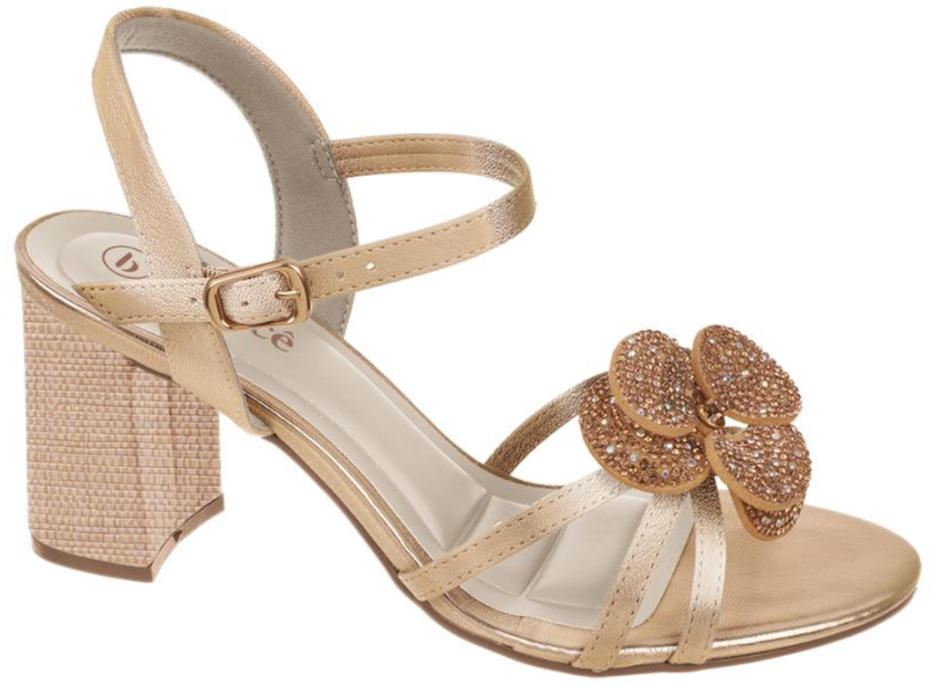 T6059-502-2 / BEBECE / NAPA METAL LUMINA DOURADO / CAJA DE 6 PARES