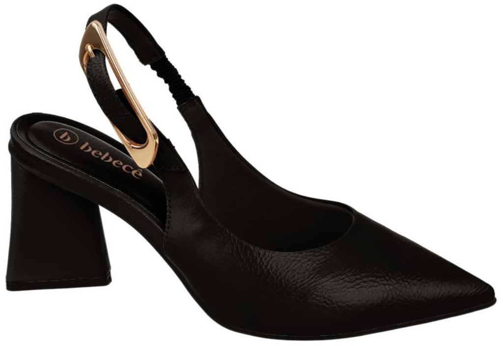 T7024-325-5 / BEBECE / VERNIZ SMASH PRETO / CAJA DE 6 PARES