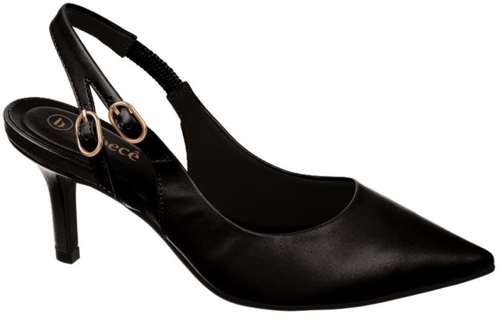 T7029-156-2 / BEBECE / NAPA EGEU PRETO / CAJA DE 6 PARES