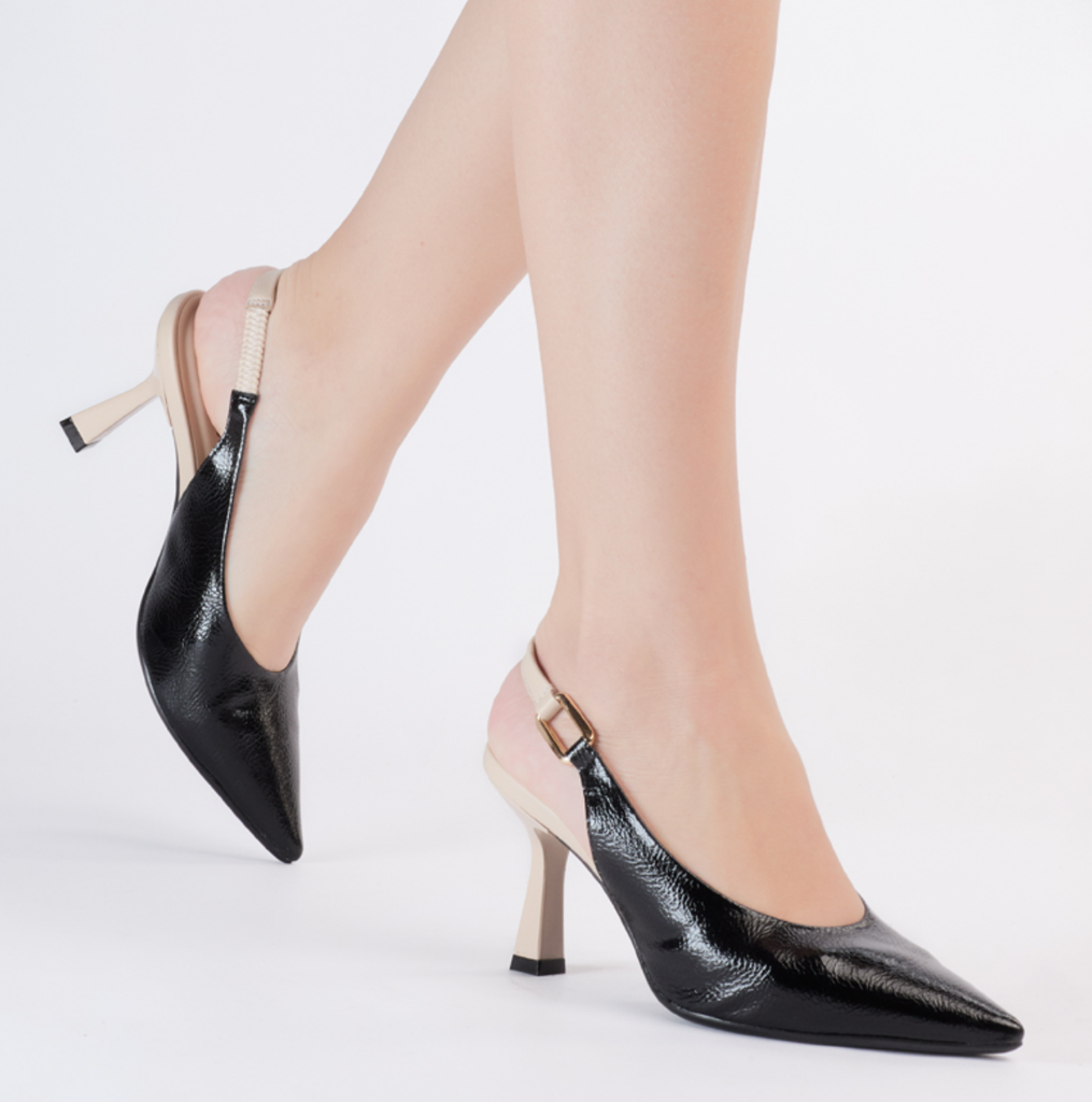 T7041-707-1 / BEBECE / VERNIZ SMASH PRETO / CAJA DE 6 PARES