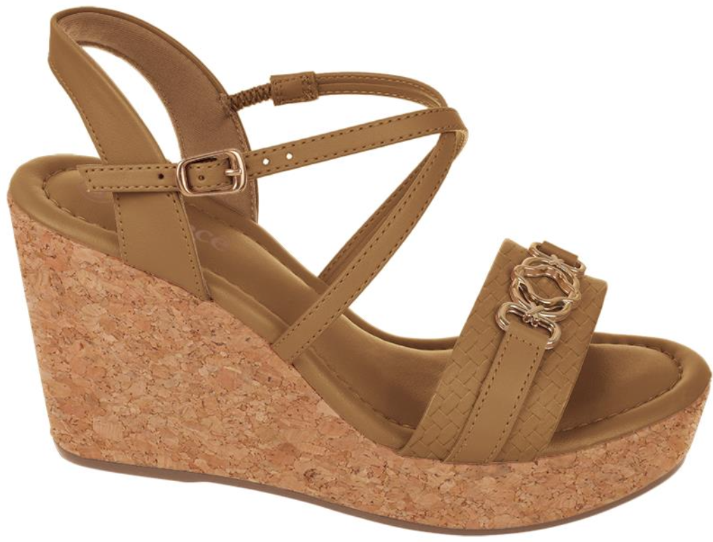 T9213-484-2 / BEBECE / NAPA TRESSE VERANO - PAD.LIST MEL / CAJA DE 6 PARES