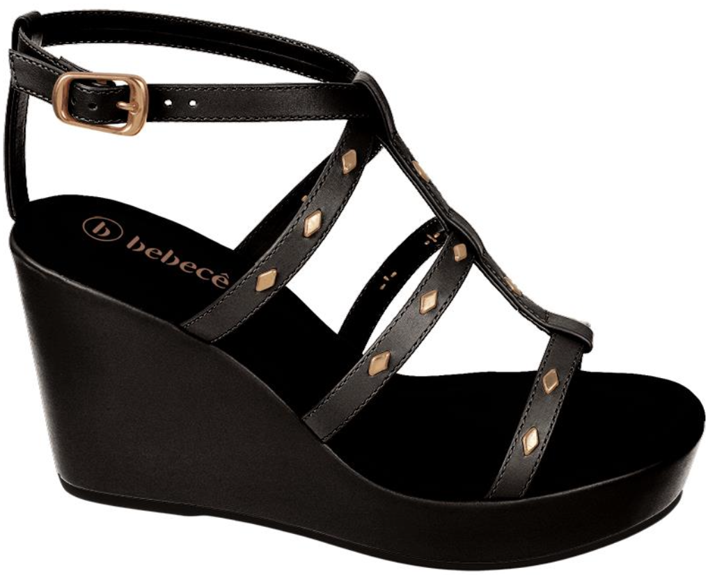 T9213-485-2 / BEBECE / NAPA EGEU PRETO / CAJA DE 6 PARES