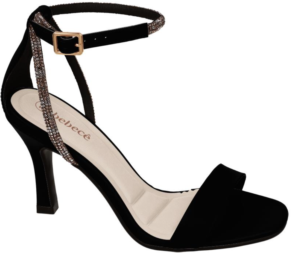 T7539-463-4 / BEBECE / NOBUCK PALATINO PRETO / CAJA DE 6 PARES