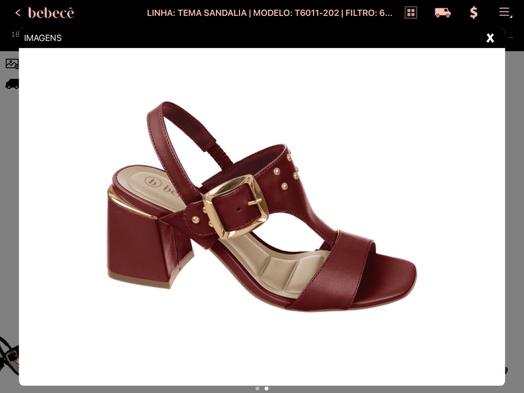 T6011-202-18 / BEBECE / NAPA EGEU SCARLET / CAJA DE 9 PARES