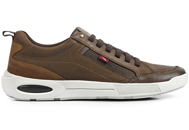 2271C / FERRACINI / NOBUCK CHOCOLATE NOBUCK TABACO ROCK CASTOR  / CAJA DE 10 PARES