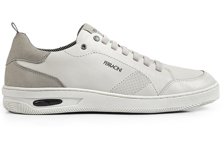 2631B / FERRACINI / NAPA TENIS NEVE NOBUCK BONE  / CAJA DE 10 PARES